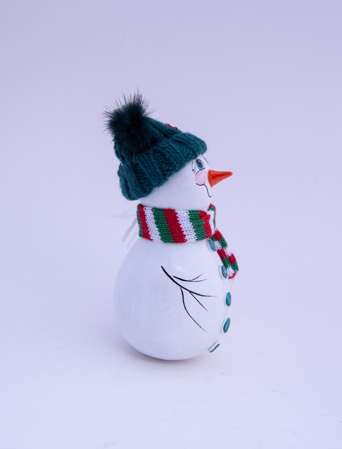 Happy Snowman Ornaments
