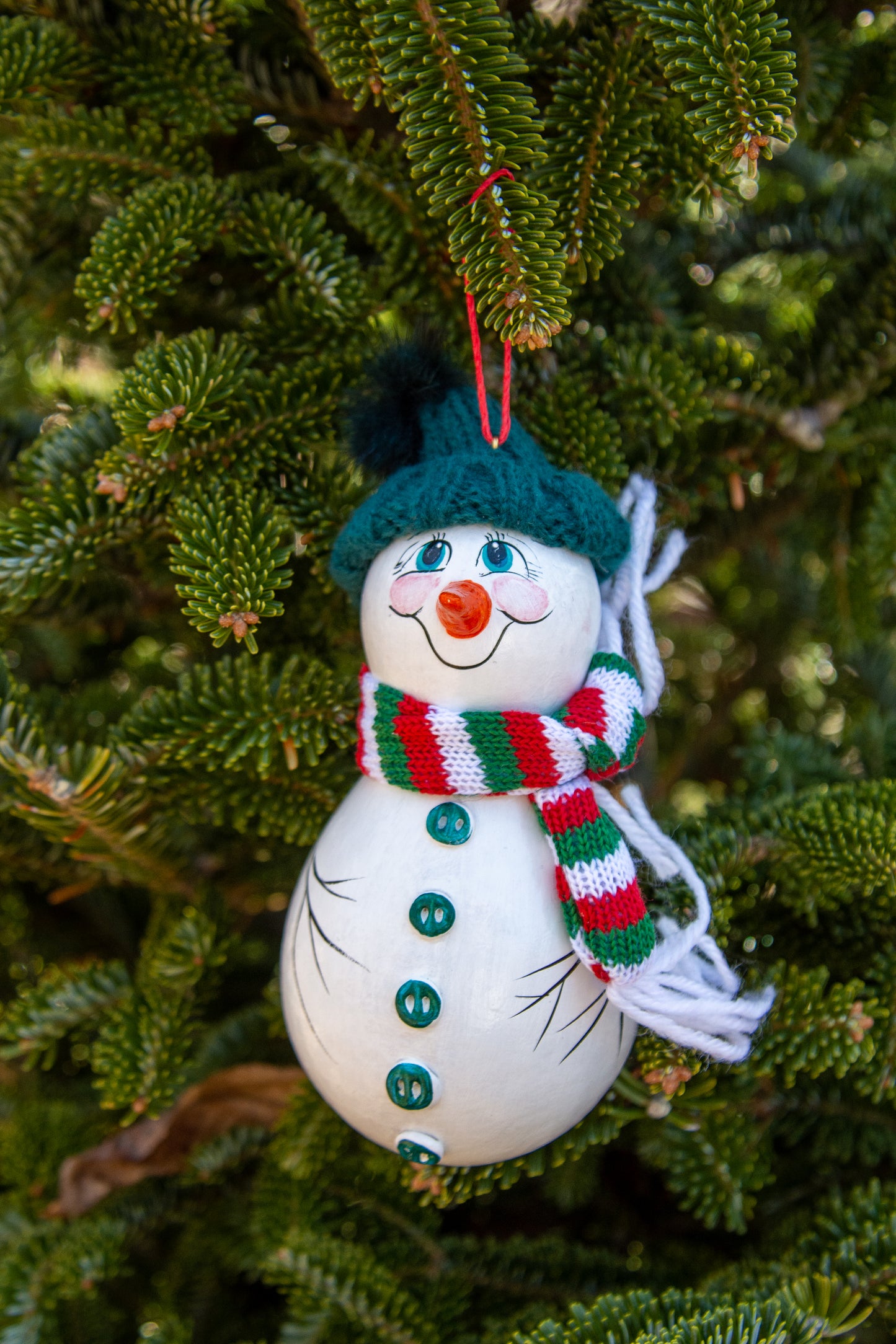 Happy Snowman Ornaments