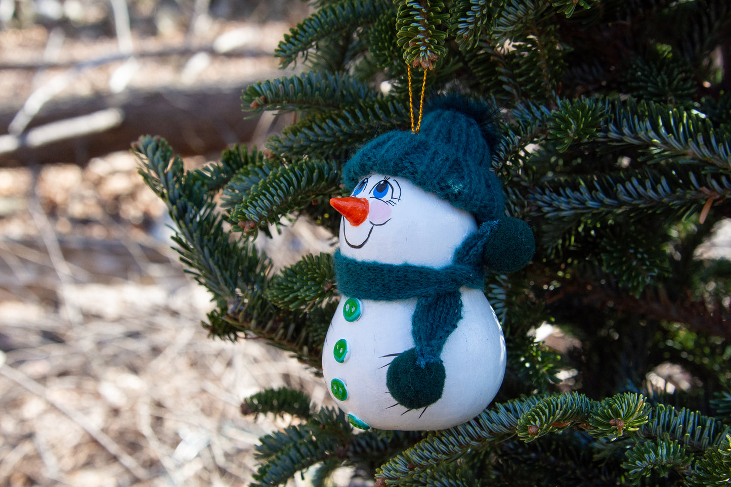 Happy Snowman Ornaments