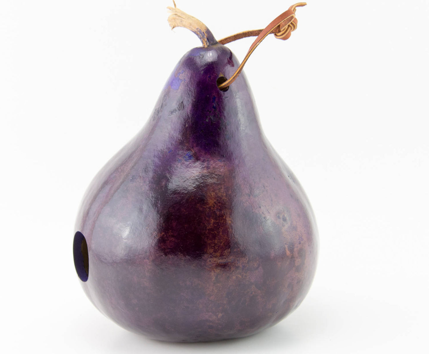 Gourd Birdhouse, Purple, Wrenhouse, Bird House, Gourd Art, Garden Art, Outdoor Ornament, Mother's Day Gift, Purple Lovers Birdhouse - Gourdaments