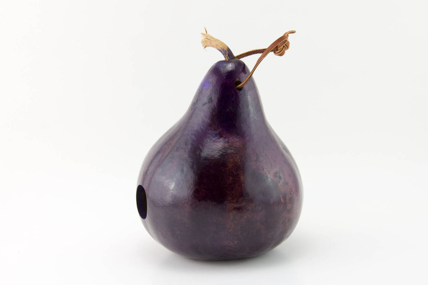 Gourd Birdhouse, Purple, Wrenhouse, Bird House, Gourd Art, Garden Art, Outdoor Ornament, Mother's Day Gift, Purple Lovers Birdhouse - Gourdaments