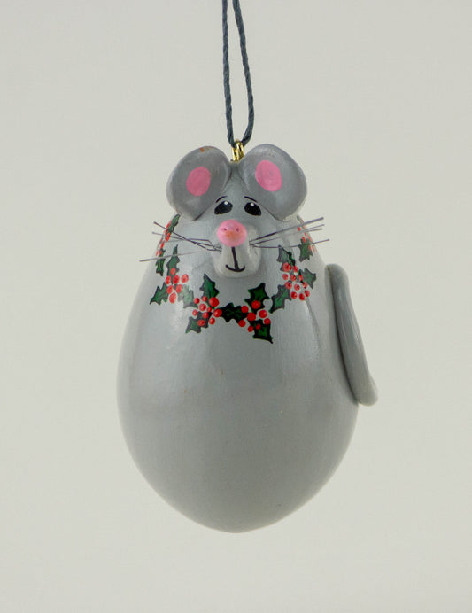 Mouse Ornament -Gourd Ornament - Christmas Mouse