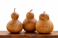 Natural dried Chinese bottle gourds in various sizes for crafting and décor