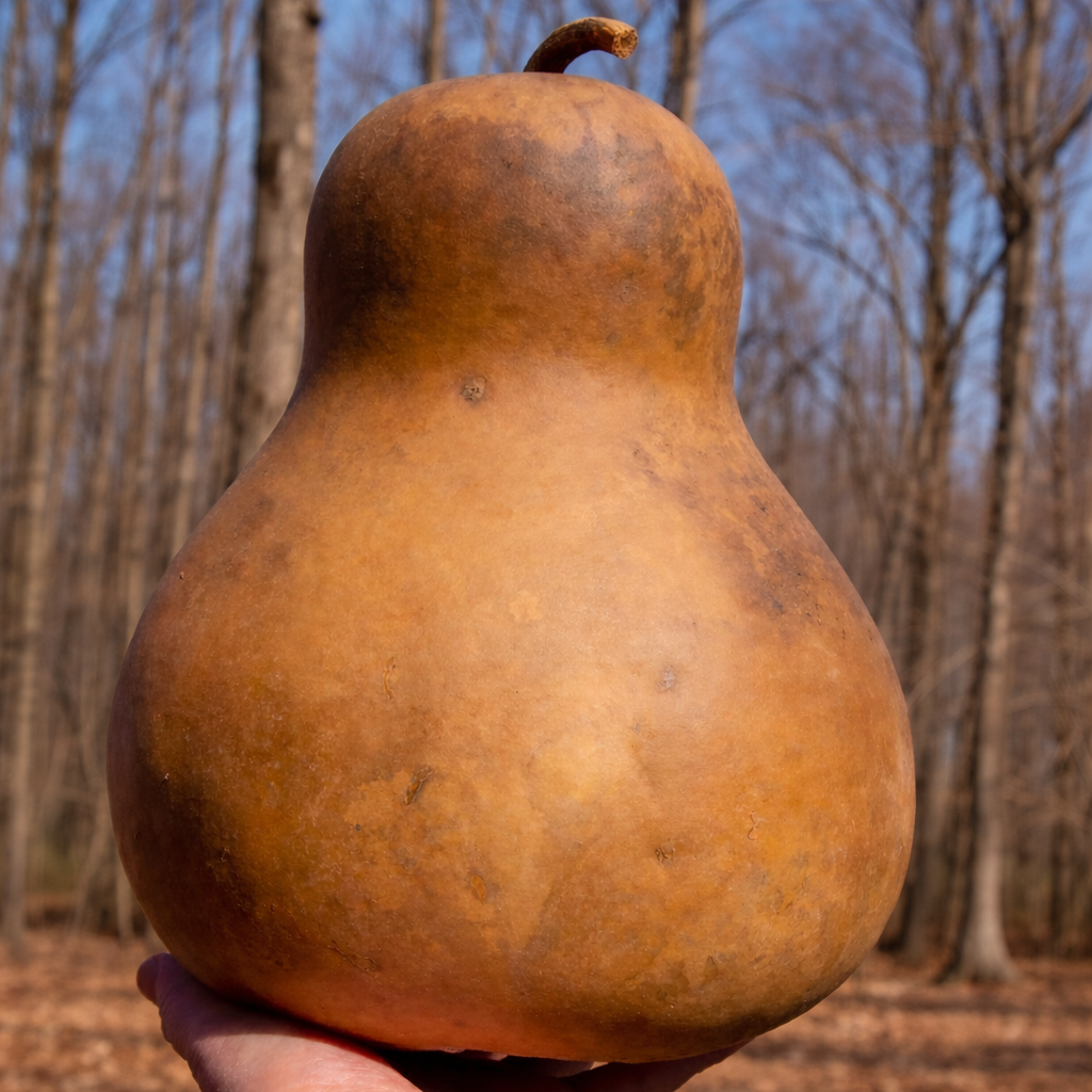 Natural dried Chinese bottle gourds in various sizes for crafting and decoration