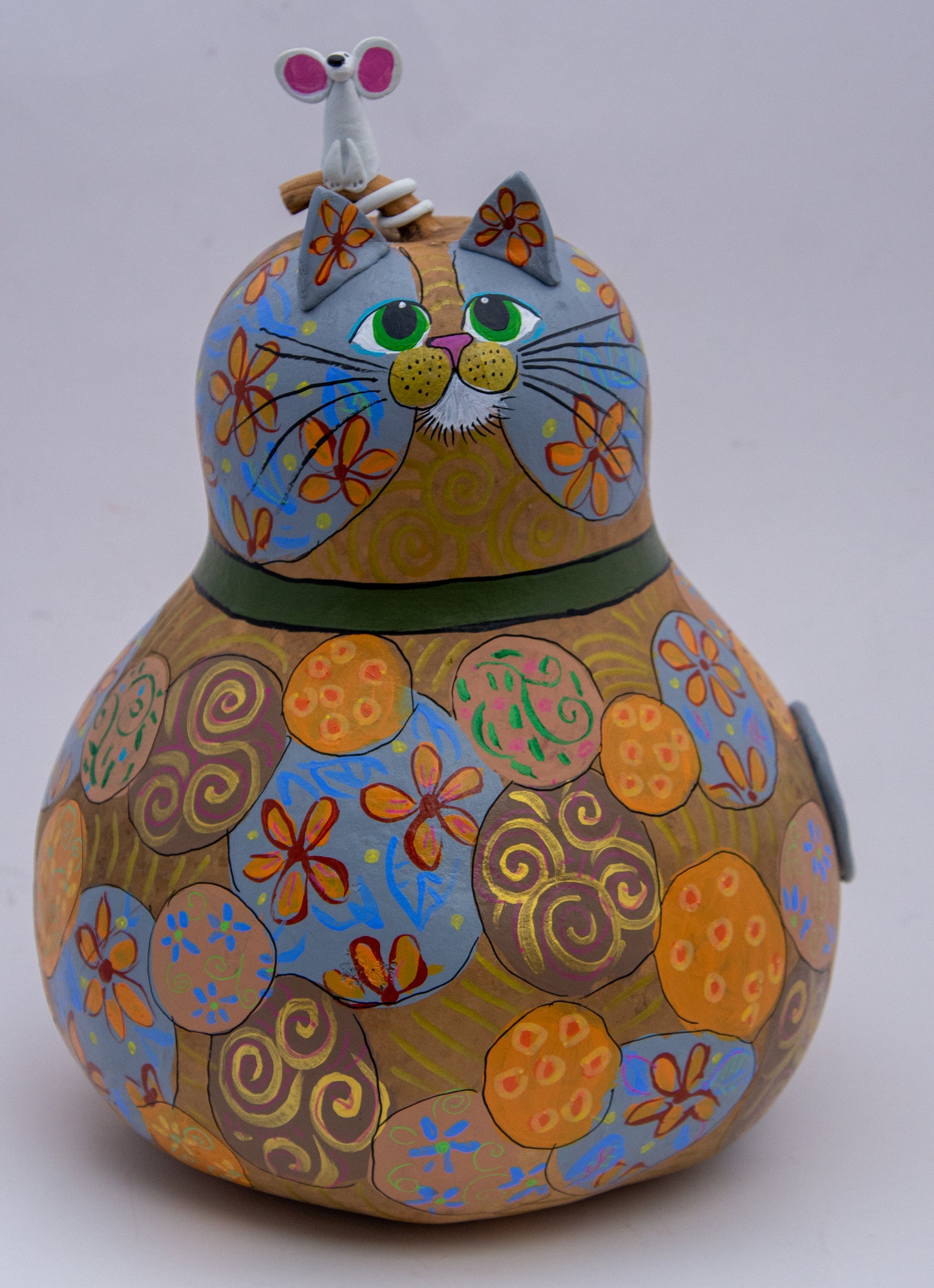 Grey Patchwork Cat