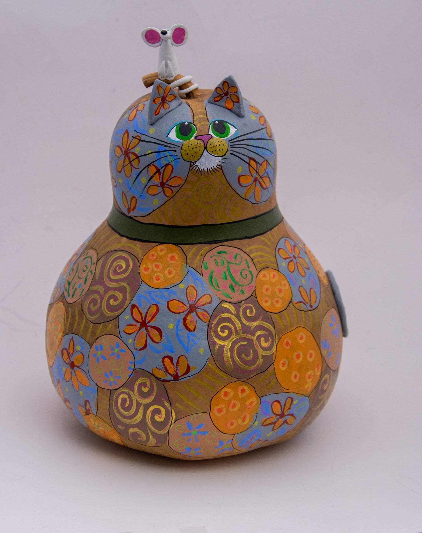 Grey Patchwork Cat