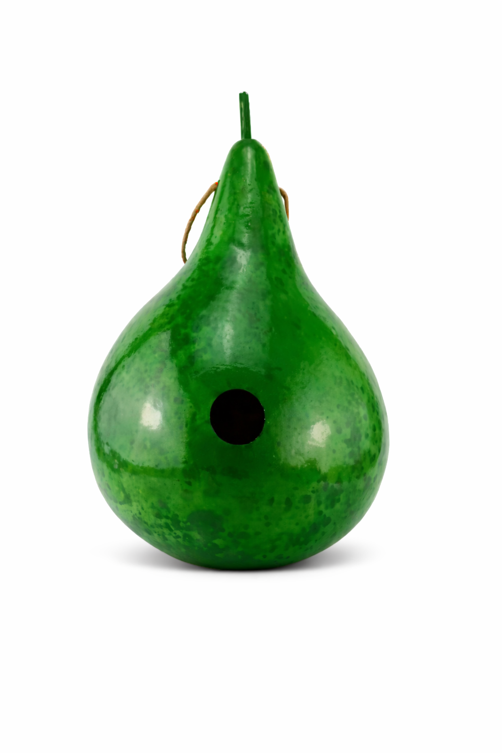 Hand Dyed Gourd Birdhouse – Natural & 6 Color Options – 1.5" Wren House