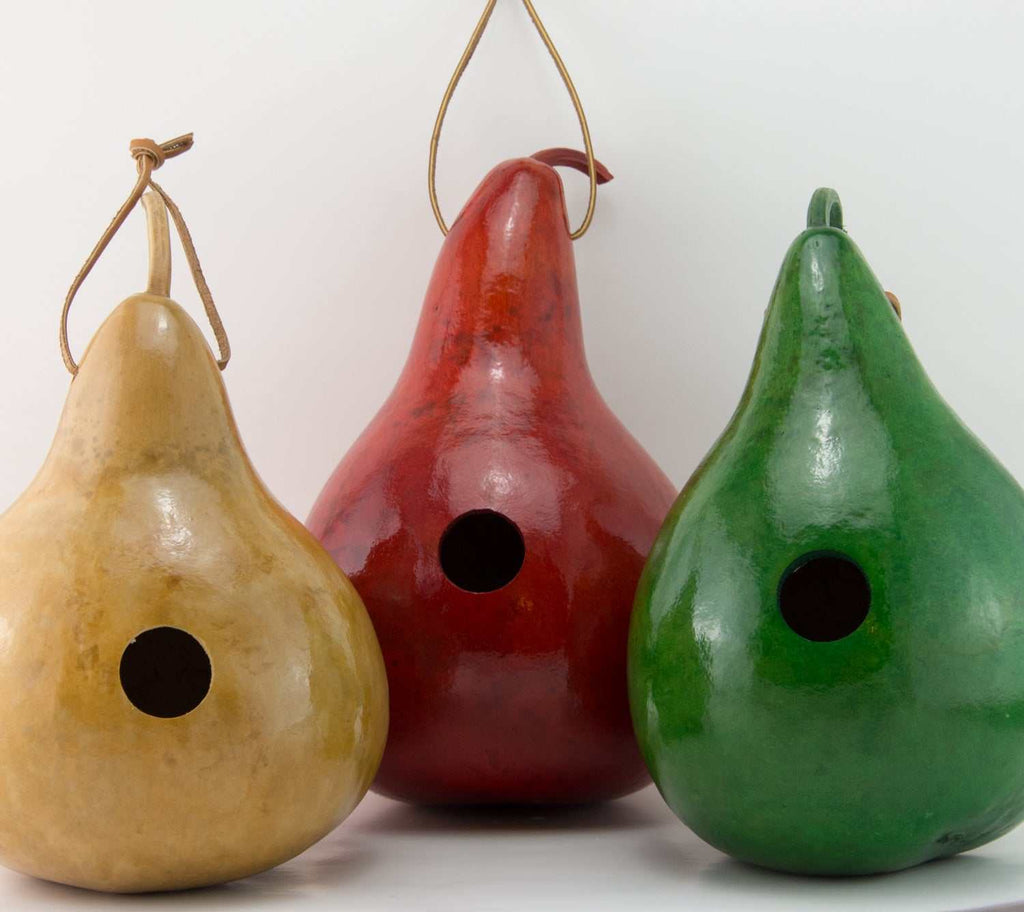 Handmade Gourd Birdhouses, Wren House, For Your Garden,  Birdlover gift - Gourdaments