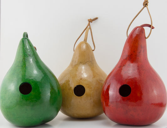 Gourd Birdhouse, Wren House, For Your Garden,  Birdlover gift - Gourdaments