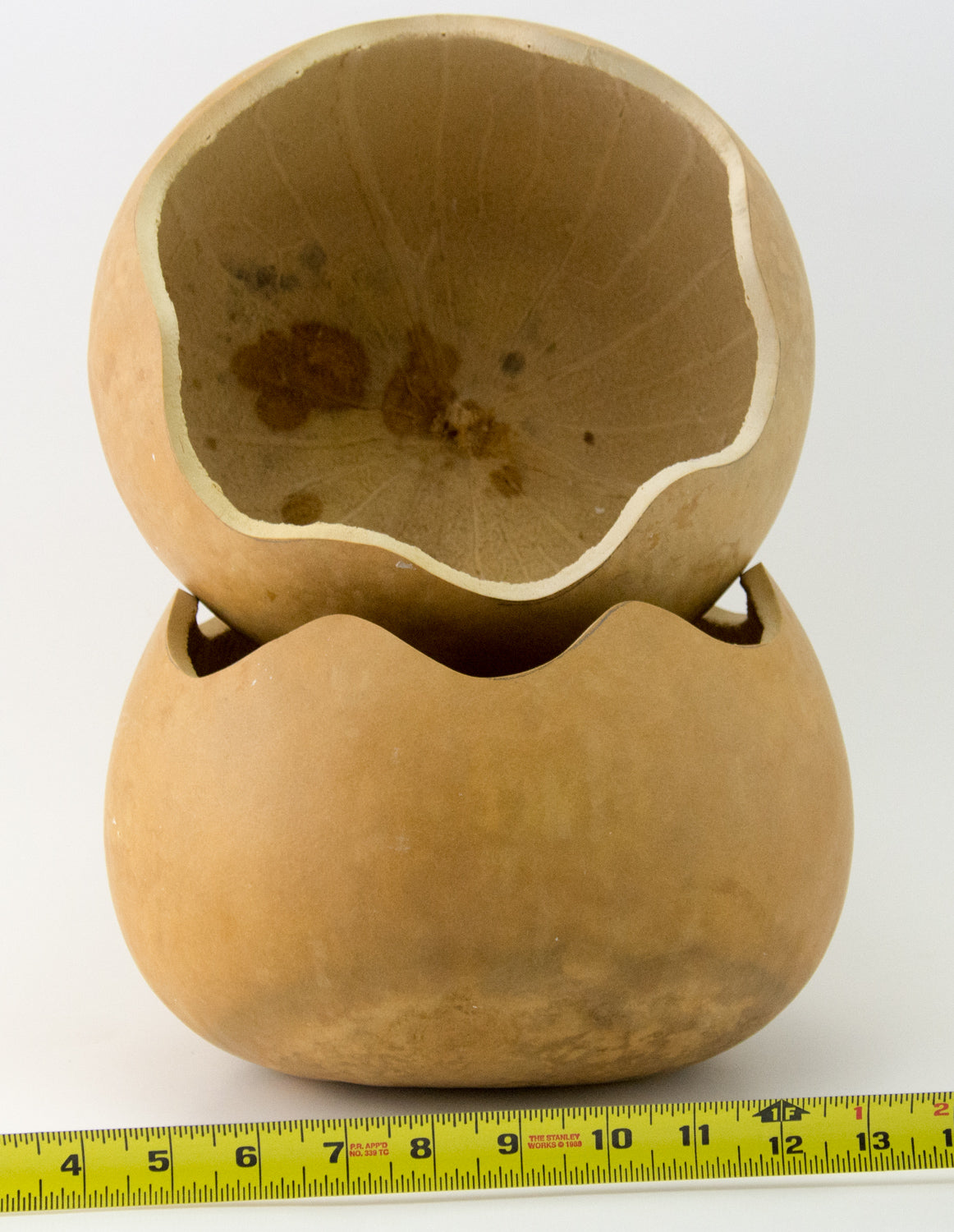 Gourd Bowls, Craft Ready, Set of 2 - Gourdaments