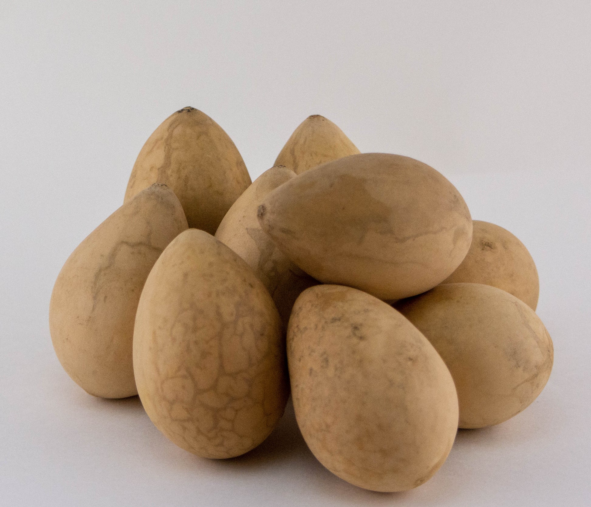 Dried Egg Gourds for Crafting -Box of 50 - Gourdaments