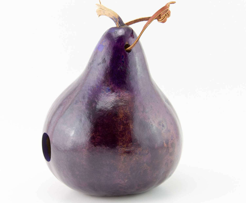 Gourd Birdhouse, Purple, Wrenhouse, Bird House, Gourd Art, Garden Art, Outdoor Ornament,  Mother's Day Gift, Purple Lovers Birdhouse - Gourdaments