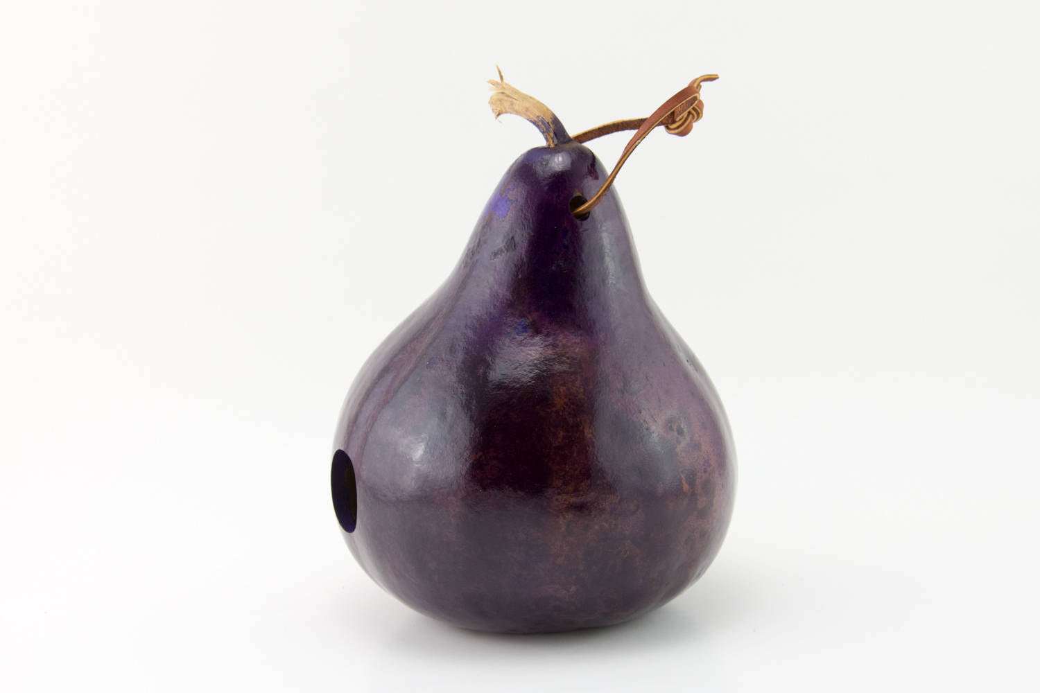 Gourd Birdhouse, Purple, Wrenhouse, Bird House, Gourd Art, Garden Art, Outdoor Ornament,  Mother's Day Gift, Purple Lovers Birdhouse - Gourdaments