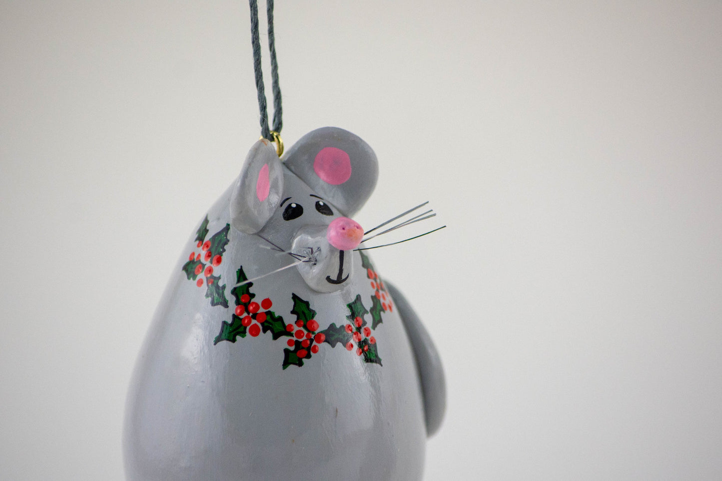 Mouse Ornament -Gourd Ornament - Christmas Mouse