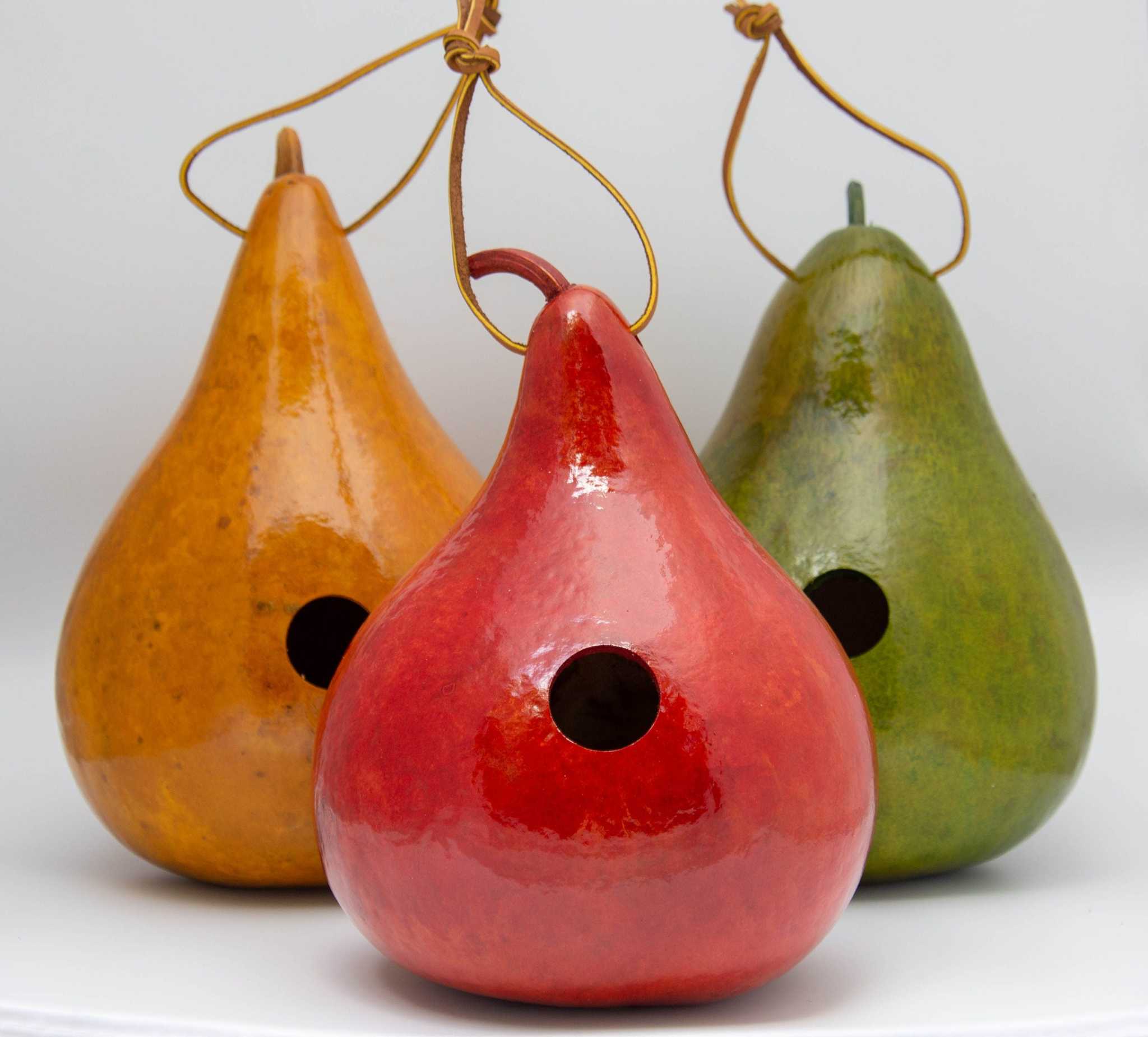 Gourd Birdhouses Handmade