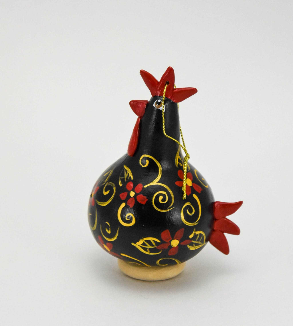 Chicken Christmas Ornament - Australorp chicken - Jersey Giant - Gourd Art