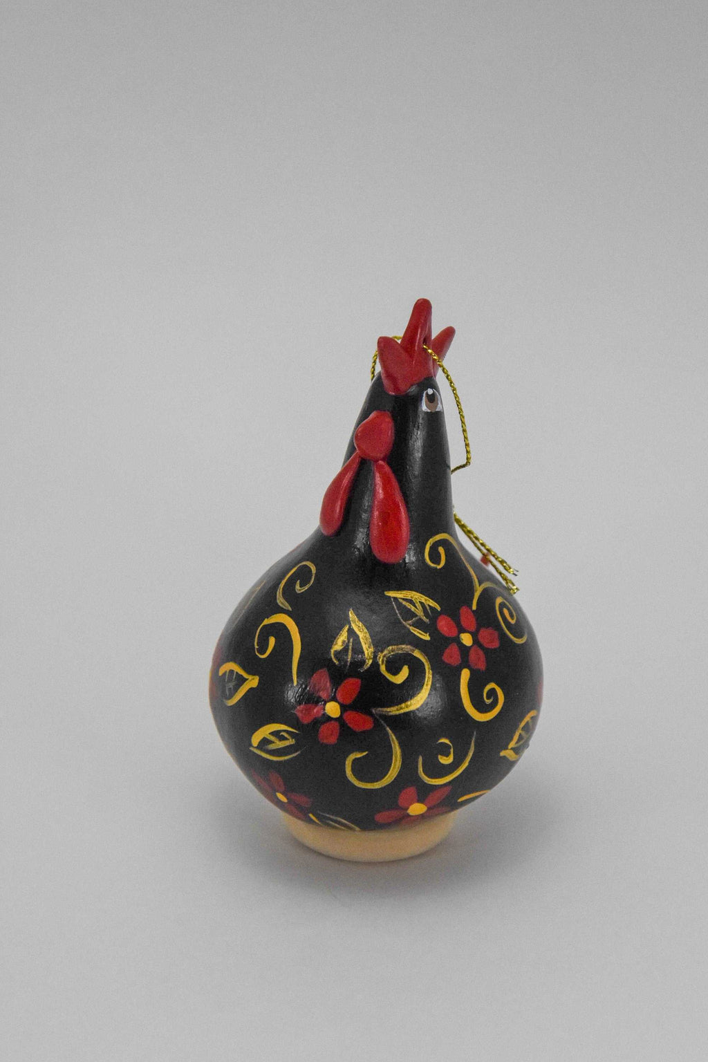 Chicken Christmas Ornament - Australorp chicken - Jersey Giant - Gourd Art